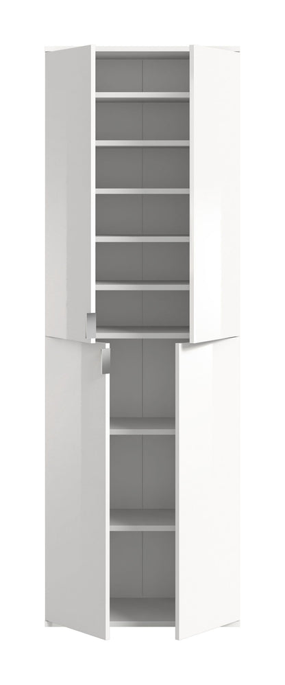 Homes & Jones Schränke 2er Set,1x Schrank mit Türen,1x Schrank mit Glasfronten