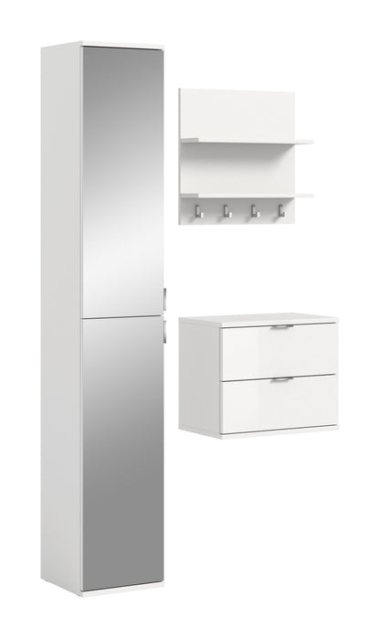 Meuble modulable Projet X, 3 éléments, combinaison 82 x 191 x 37 cm