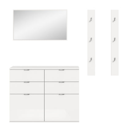 Meuble système Projet X 4 pcs. combinaison, env. 82x191x34cm