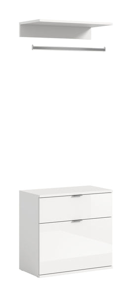 Projekt X Kommode mit Wandboard, Sideboard Flur breit ca.61x62x34 cm