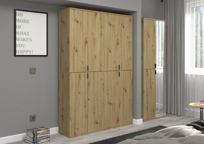 Homes & Jones Universalschrank Set 2-tlg., Garderobenschrank, Flurschrank
