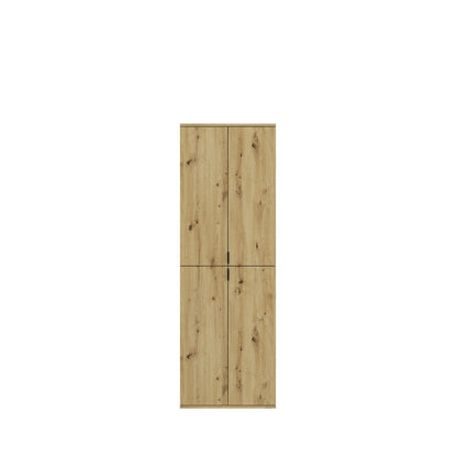 Homes & Jones Schränke 3er Set,1x Schrank mit Spiegelfront,2x Schrank mit Türen