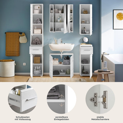Ensemble de meubles de salle de bain Linus 5 pièces