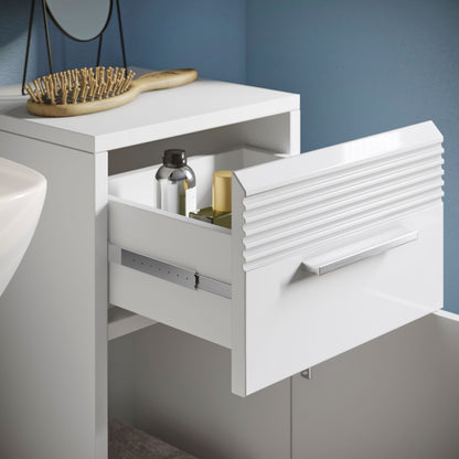 Ensemble de meubles de salle de bain Linus 5 pièces, éclairage inclus