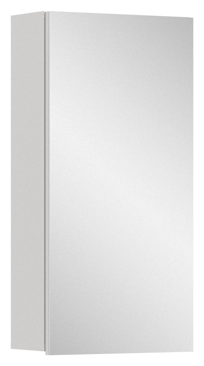 Homes & Jones Bad-Spiegelschrank, weiß, 38 cm breit, Front mit Spiegelfläche