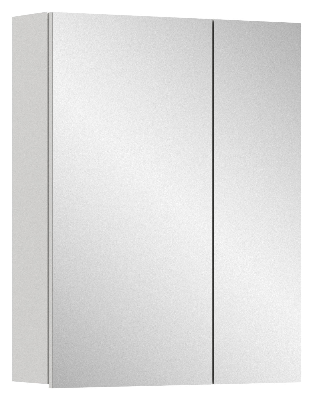 Homes & Jones Badezimmerspiegelschrank mit zwei Spiegeltüren, 60 cm breit