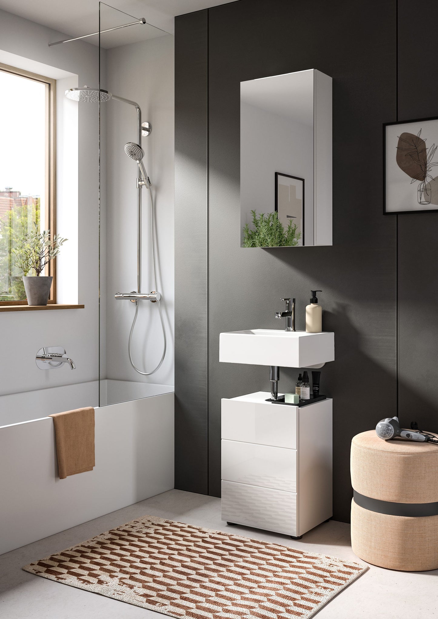 Vira - Combinaison de salle de bain 2 pièces