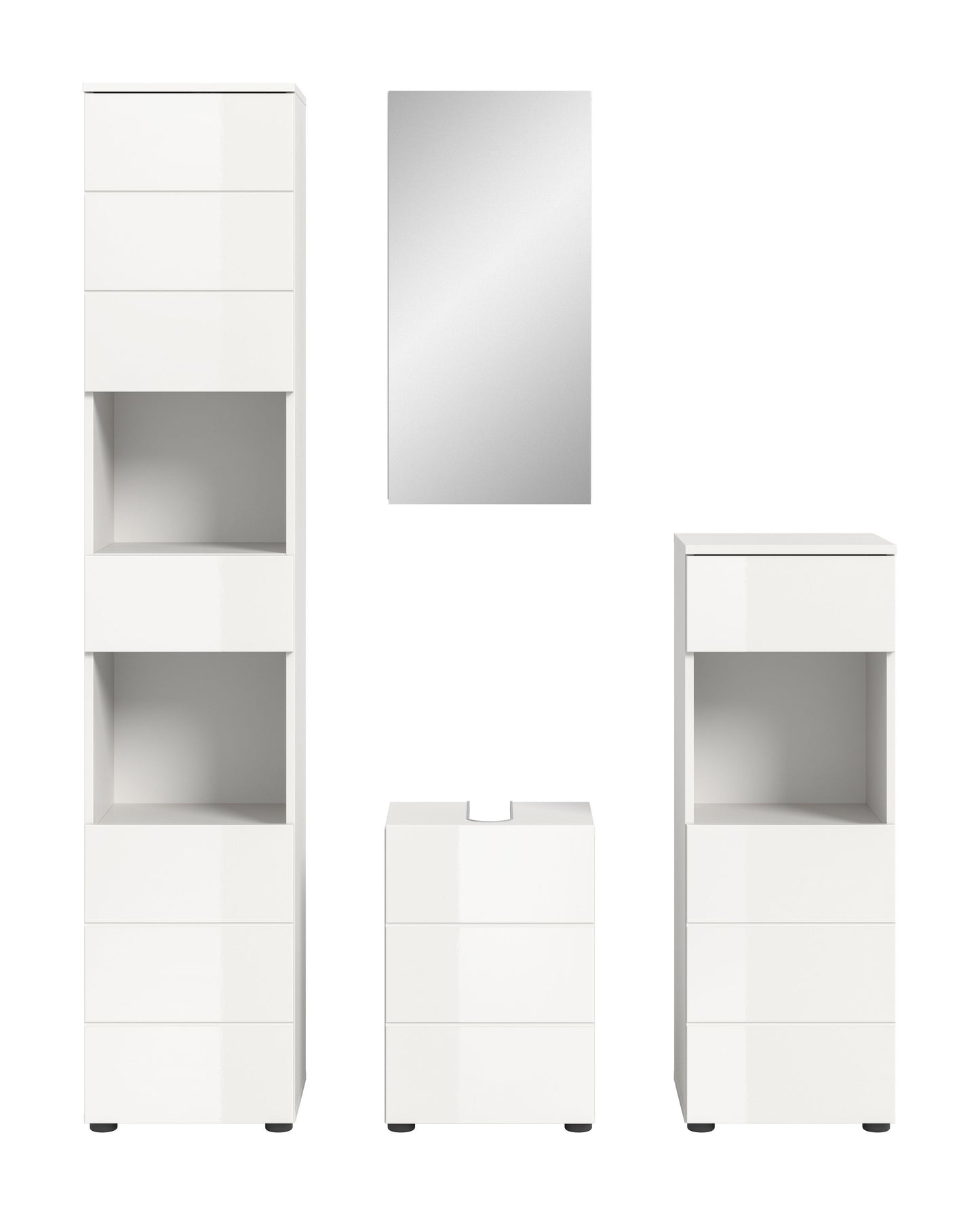 Vira Ensemble de salle de bain, env. 144x190x34 cm