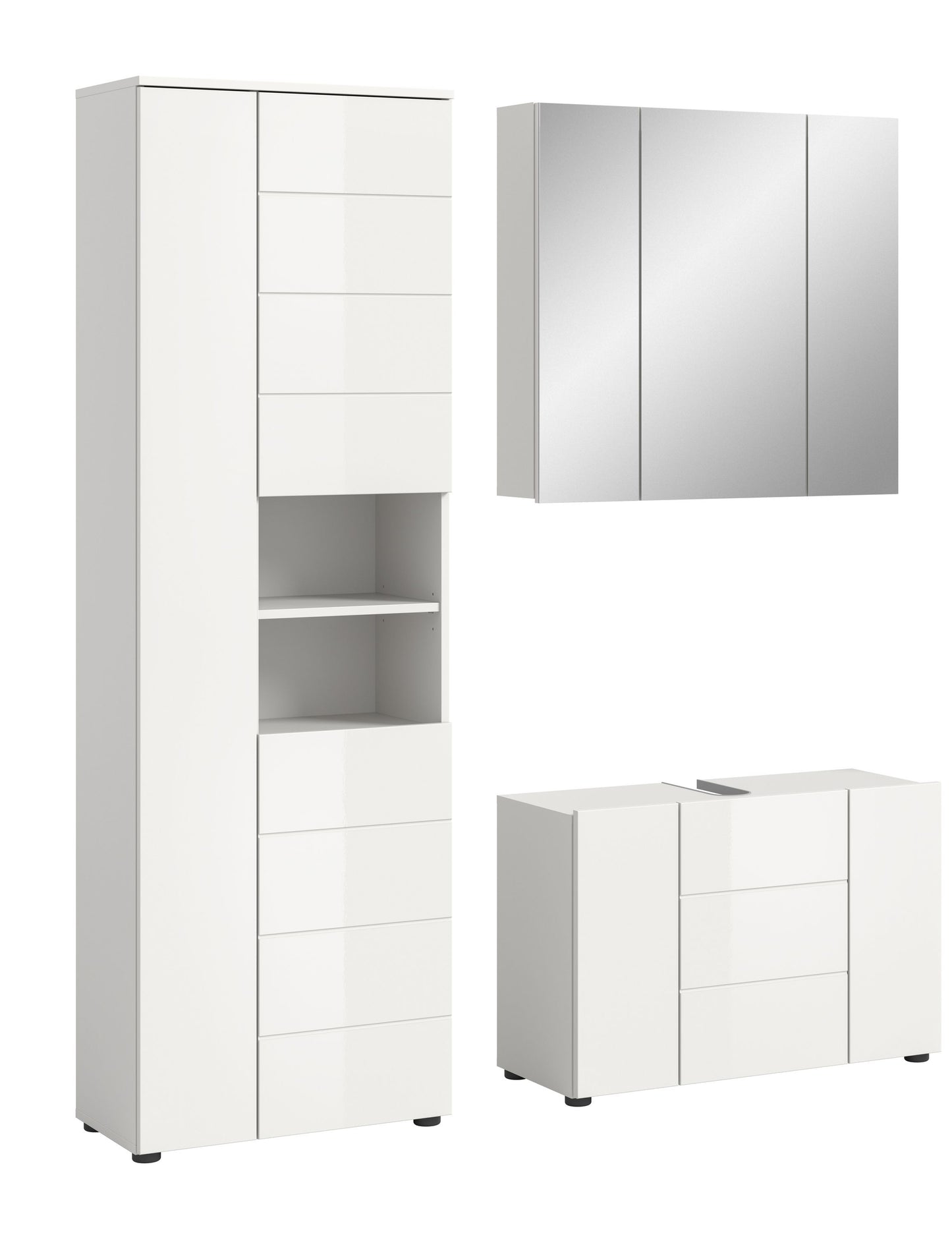 Ensemble de salle de bain Vira, env. 157x190x34 cm