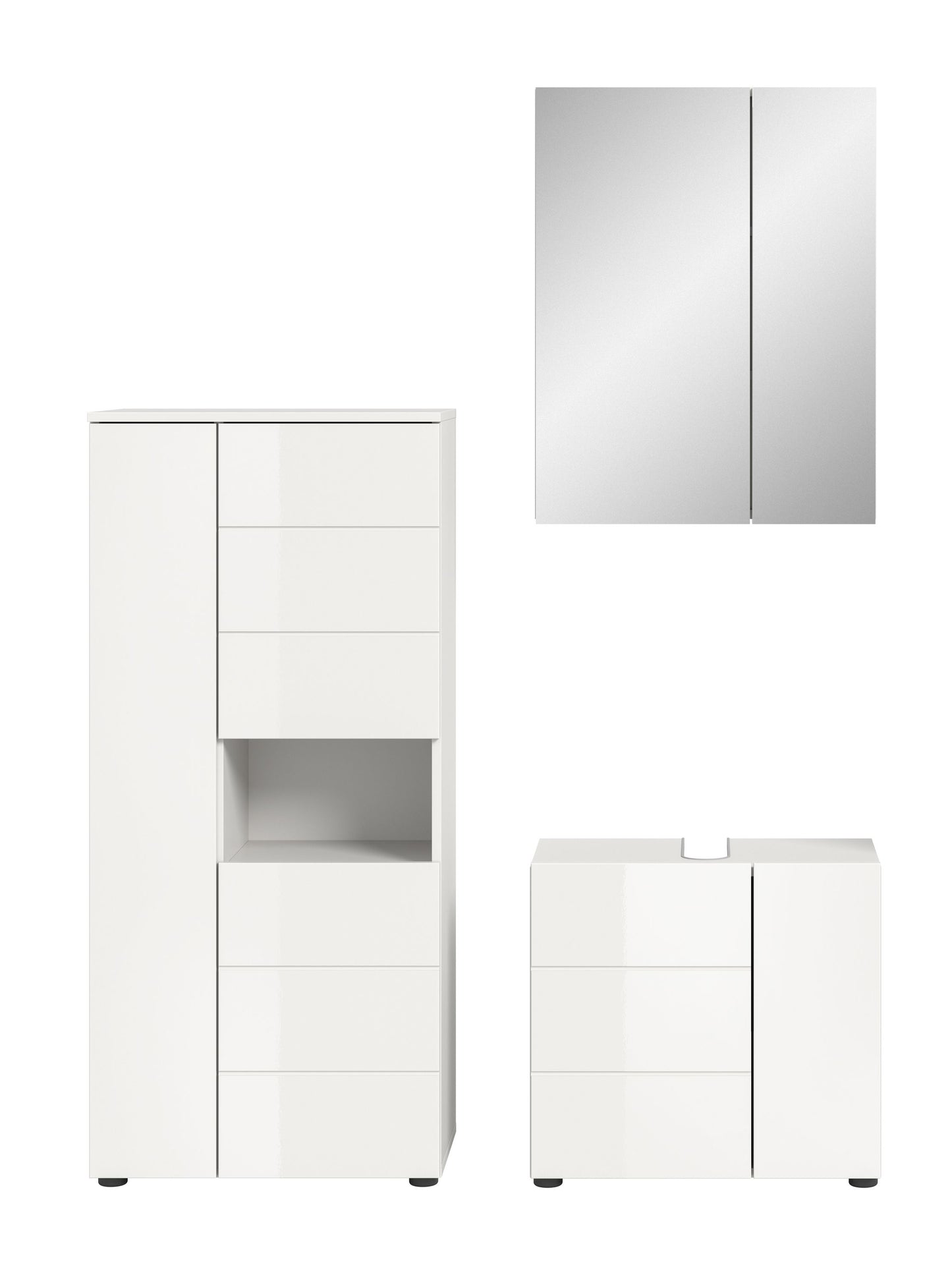 Ensemble de salle de bain Vira 135 x 190 x 34 cm