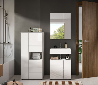Ensemble de salle de bain Vira 135 x 190 x 34 cm
