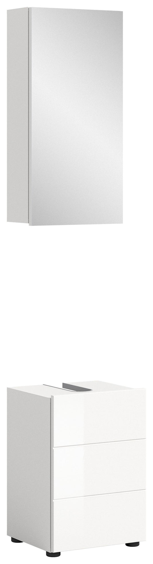 Vira Meuble de salle de bain 2 pièces avec éclairage