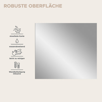 Homes & Jones Spiegeloberfläche, robust und leicht zu reinigen (Grafik)