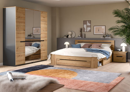 Bedroom Set Sova - Bed 180x200 Complete Set