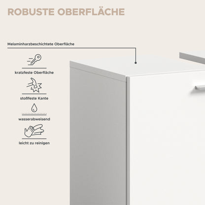 Homes & Jones Badezimmer Set 4tlg. Badmöbel hängend oder bodenstehend montierb.