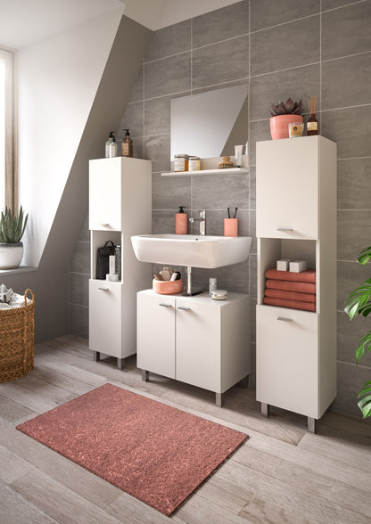 Homes & Jones Badezimmer Set 4tlg. Badmöbel hängend oder bodenstehend montierb.