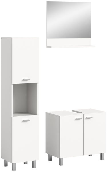 Boston 3tlg. Badmöbel Set  bodenstehend hängend montierbar ca. 102x186x33 cm
