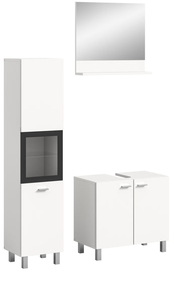 Boston 3tlg. Kombination 102x186x33 cm bodenstehend oder hängend montierbar