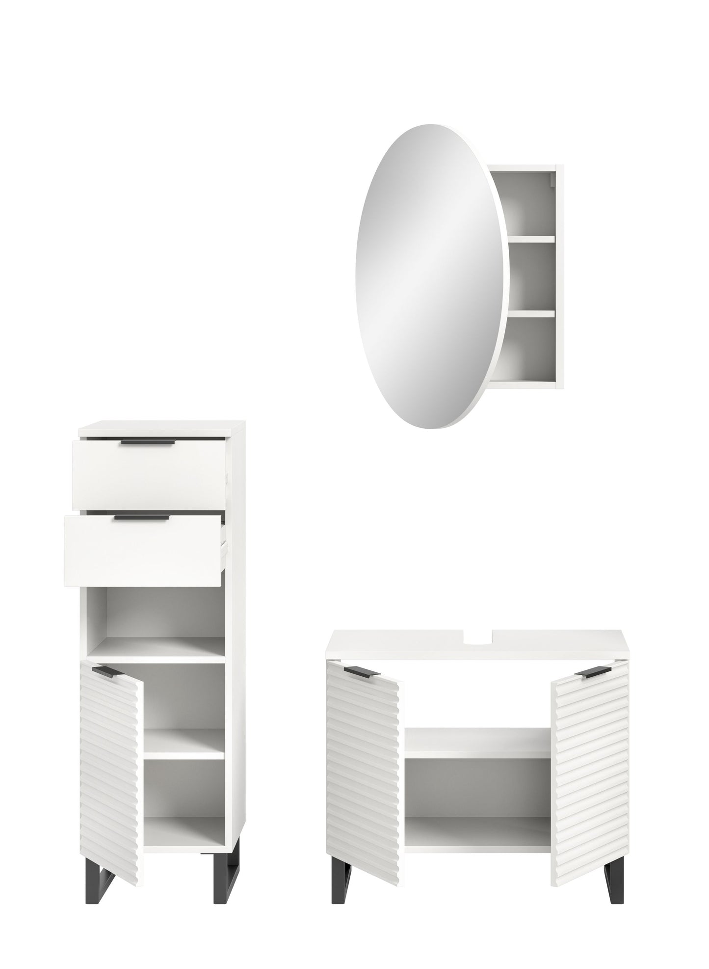 Ensemble de salle de bain Riff (L/H/P : ) 120 x 193 x 34 cm