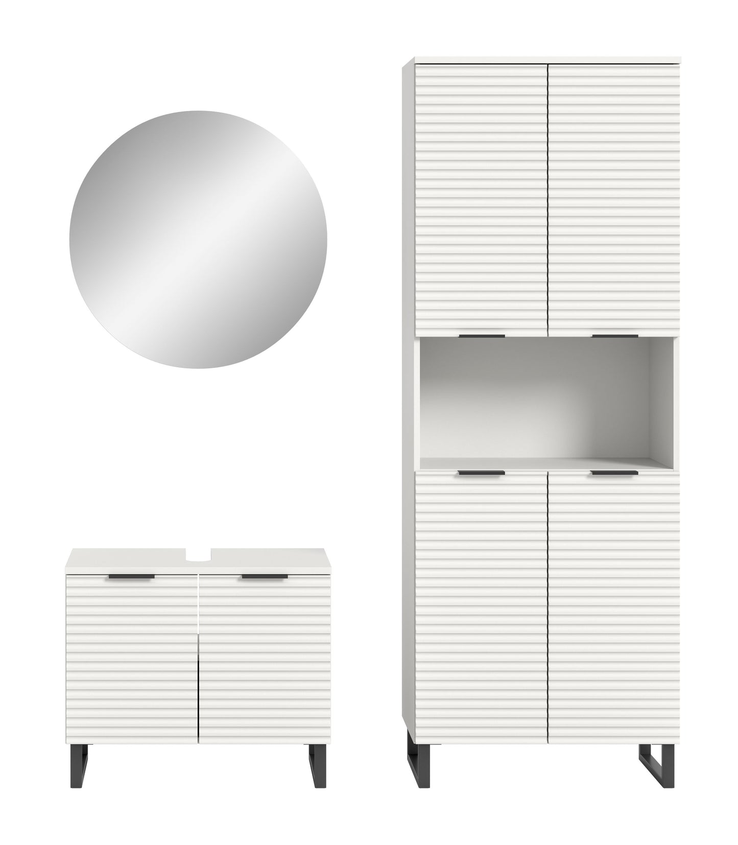 Combinaison de salle de bain Riff (L/H/P :) 155 x 193 x 34 cm