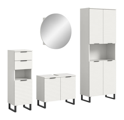 Ensemble de salle de bain Riff 4 pièces 105 x 193 x 34 cm