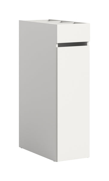 Badezimmer Free Standregal Apothekerauszug mit 3 Fächern 3 offene Ablagefächer, ca.60x101x29cm
