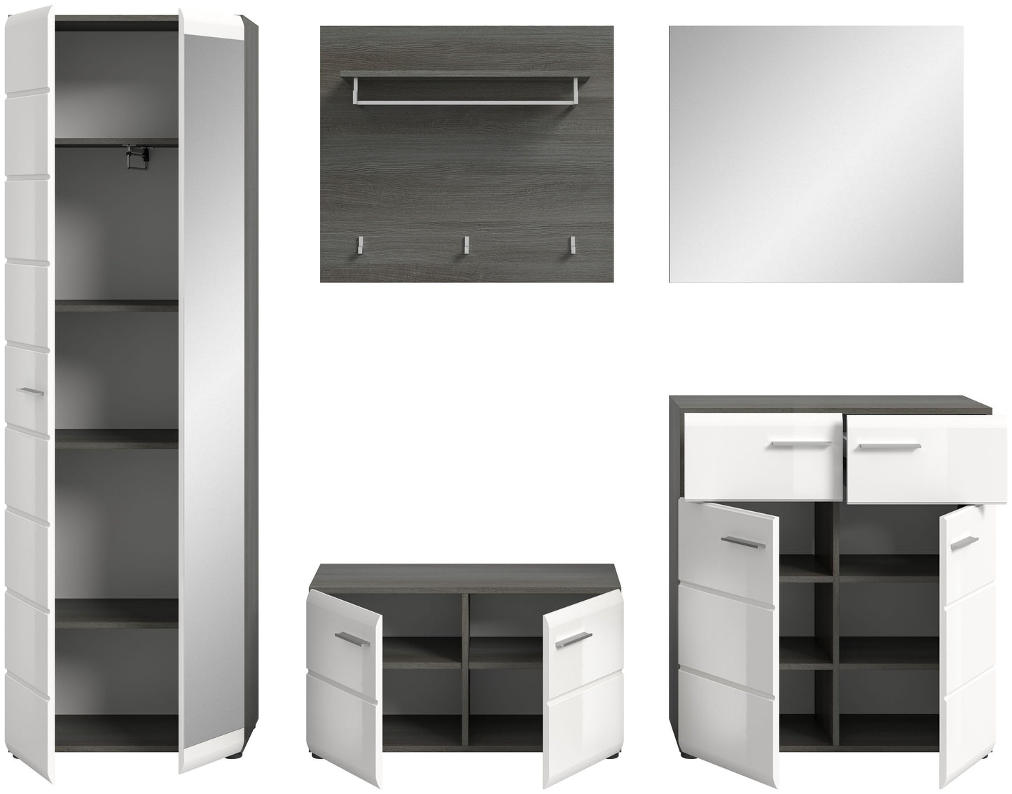 Combinaison de vestiaire Salsa 250 x 192 x 37 cm