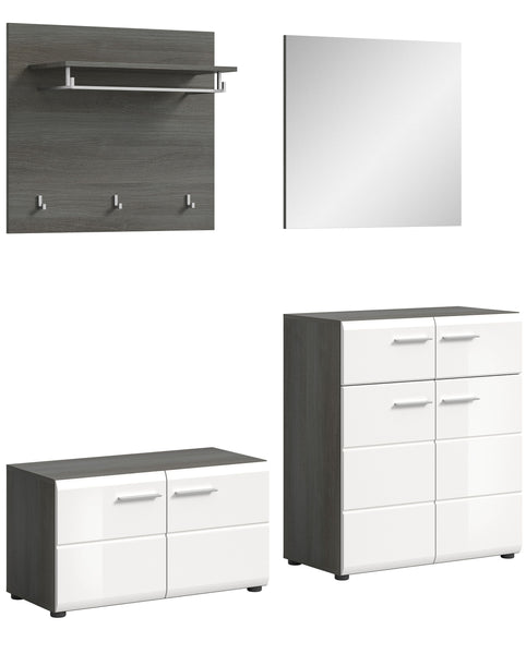 Garderobenkombination Salsa (B/H/T: 175x192x37 cm)