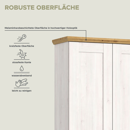 Ensemble de meubles d'entrée Verona 3 pcs. 194 x 37 x 171 cm