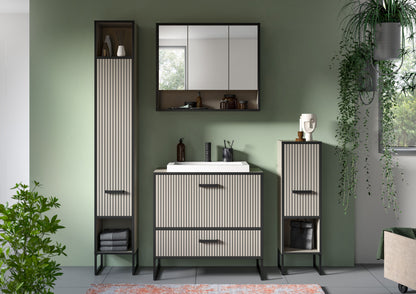 Ensemble de salle de bain Bagno 4 pièces 170 x 192 x 48 cm