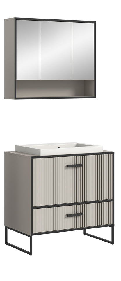 Ensemble de salle de bain Bagno 2 pièces 80 x 192 x 48 cm