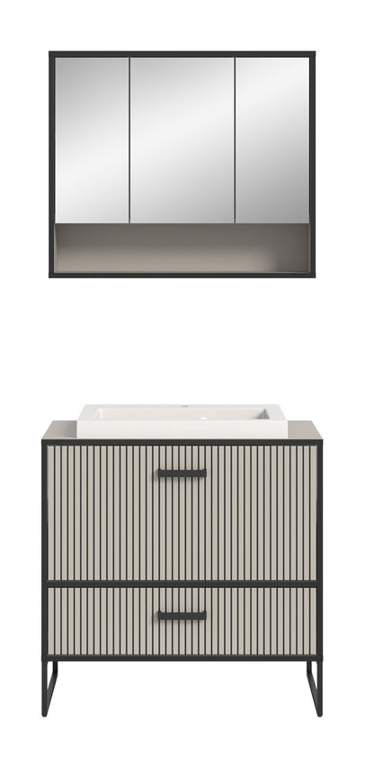 Ensemble de salle de bain Bagno 2 pièces 80 x 192 x 48 cm