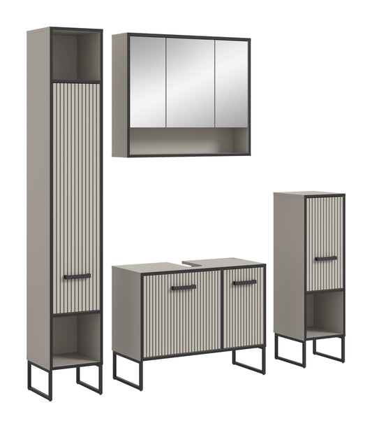 Ensemble de salle de bain Bagno 4 pièces 170 x 192 x 36 cm