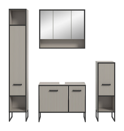 Ensemble de salle de bain Bagno 4 pièces 170 x 192 x 36 cm