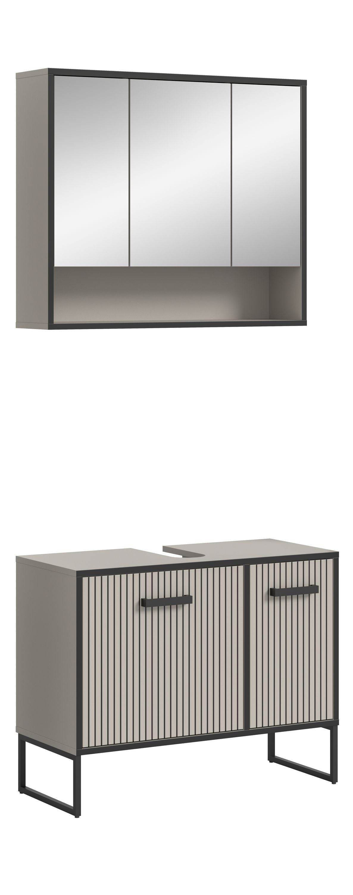 Ensemble de salle de bain Bagno 2 p. 80 x 192 x 36 cm