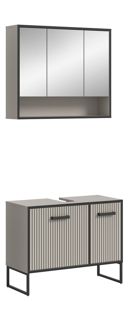 Ensemble de salle de bain Bagno 2 p. 80 x 192 x 36 cm