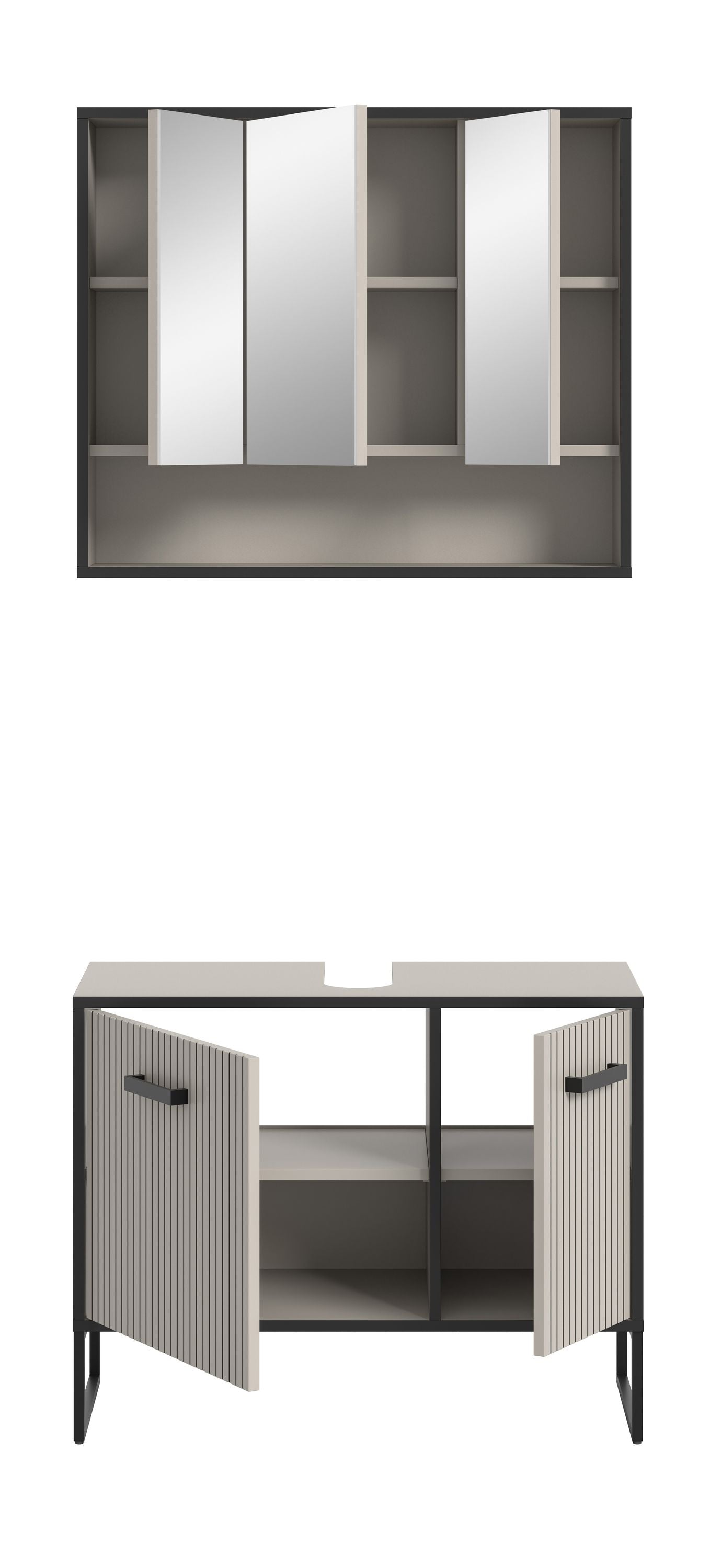 Ensemble de salle de bain Bagno 2 p. 80 x 192 x 36 cm