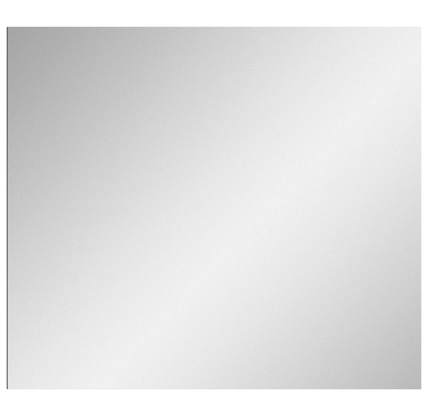 Homes & Jones Spiegel 60 cm, glatte Spiegeloberfläche mit schmalem dunklem Rand