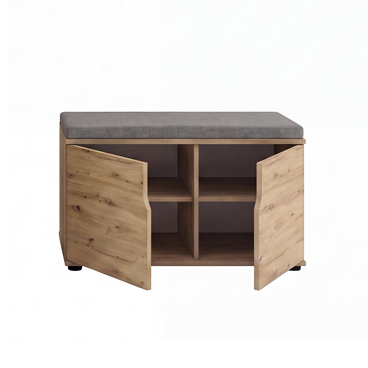 Keno Sitzbank inkl. Sitzkissen (B/H/T: 80x44x37 cm) in Artisan Eiche Nachbildung