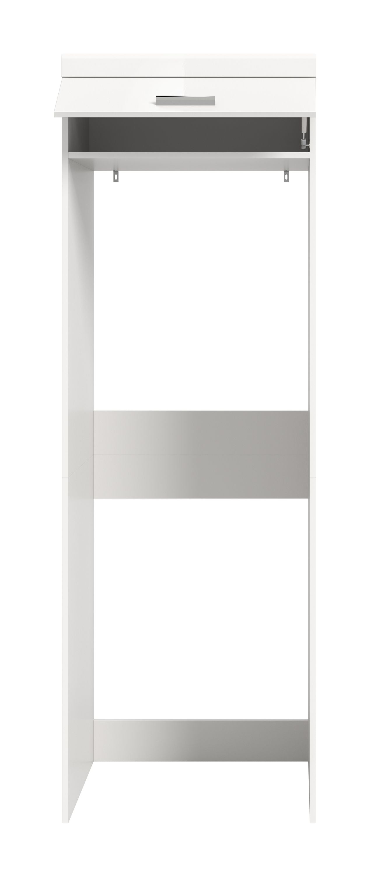 Scout Waschmaschinenschrank  (B/H/T: 66x200x68 cm) in Weiß hochglanz und Weiß