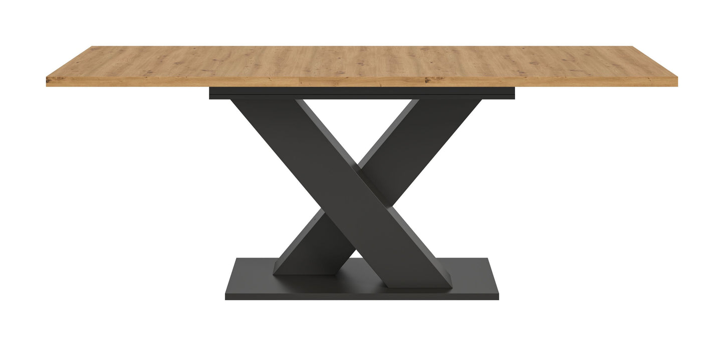 Table de salle à manger MOTION (L/H/P : env. 150/76/90 cm) en blanc/cachemire