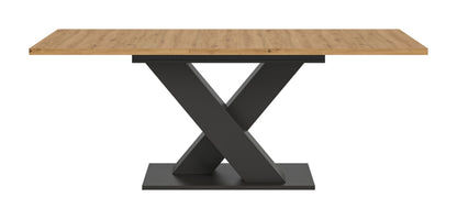 Table de salle à manger MOTION (L/H/P : env. 150/76/90 cm) en blanc/cachemire