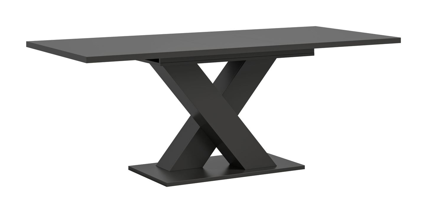 Table de salle à manger MOTION (L/H/P : env. 150/76/90 cm) en blanc/cachemire