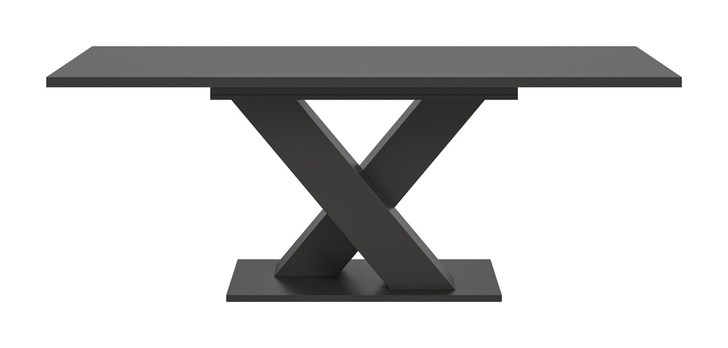 Table de salle à manger MOTION (L/H/P : env. 150/76/90 cm) en blanc/cachemire