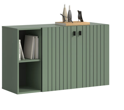 Homes & Jones Garderobenschrank 106 cm breit hängend, Dielenschrank, Flurmöbel
