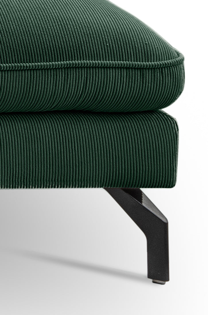 Homes & Jones Ecksofa Wohnlandschaft mit Webstoff-Bezug, Sofa in U-Form