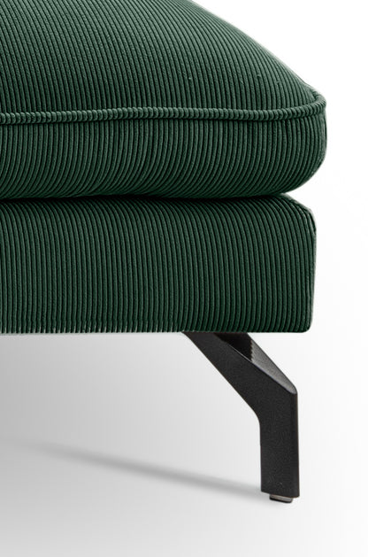 Homes & Jones Ecksofa Wohnlandschaft mit Webstoff-Bezug, Sofa in U-Form