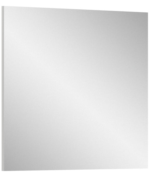 Miroir SOLERO (L/H/P : env. 80/73/2 cm) en blanc/blanc brillant