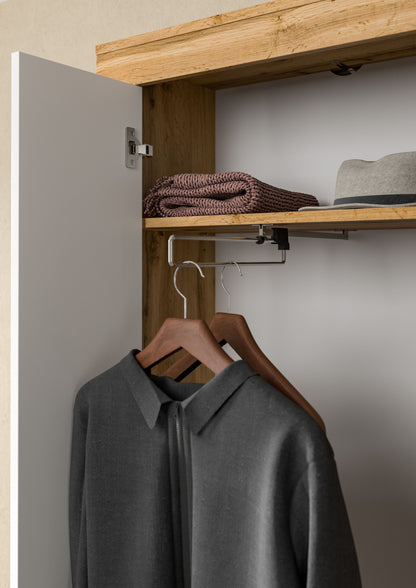 Homes & Jones  Garderobenhochschrank, Flurmöbel-Dielenmöbel-Universalschrank
