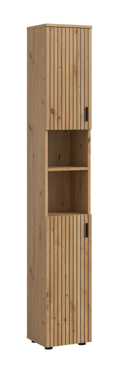 Meuble de salle de bain MONE (l/H/P : env. 30/192/30 cm) en cachemire/cachemire